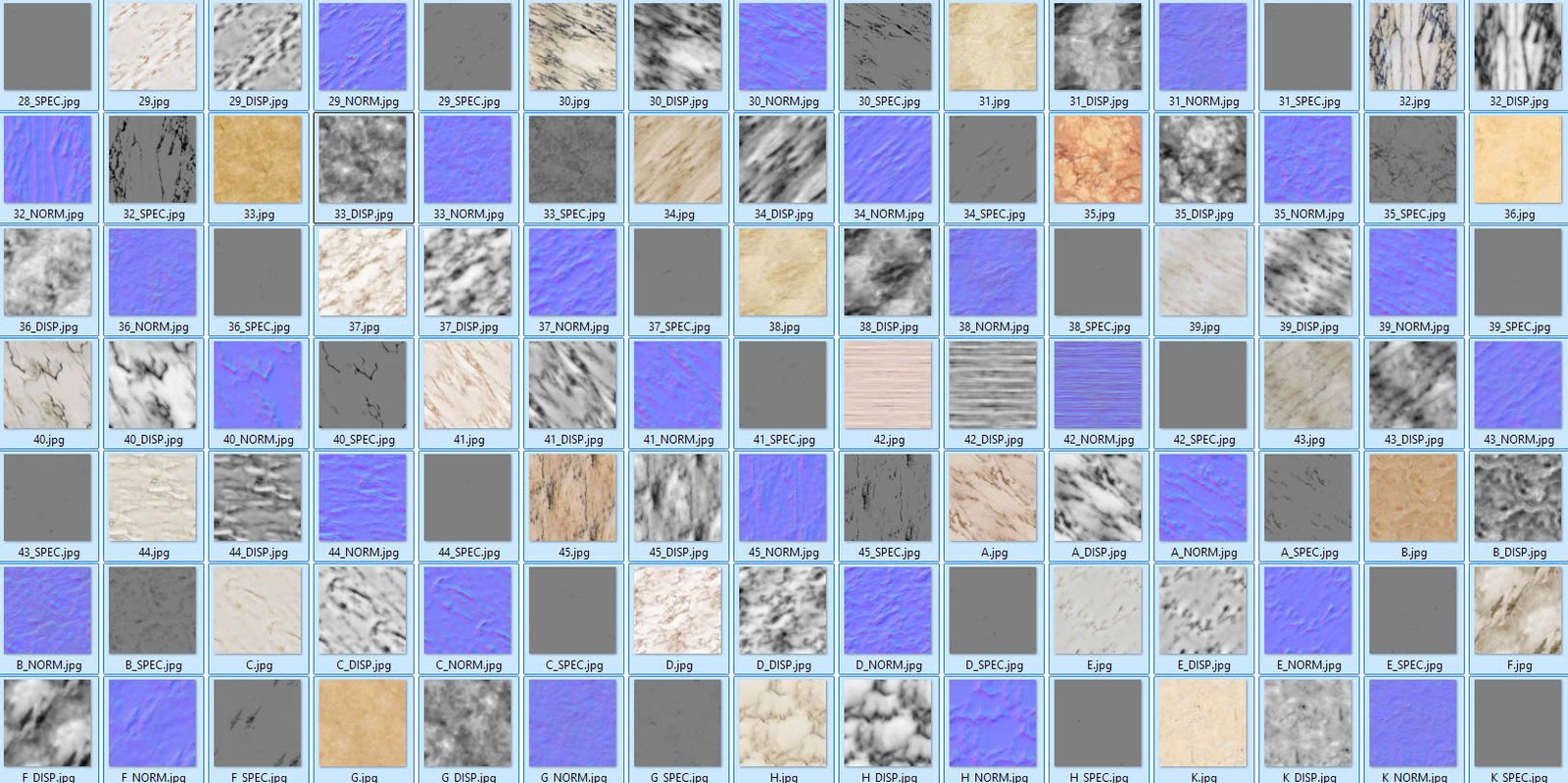 50 MAP ĐÁ GRANIT ẤM MÀU