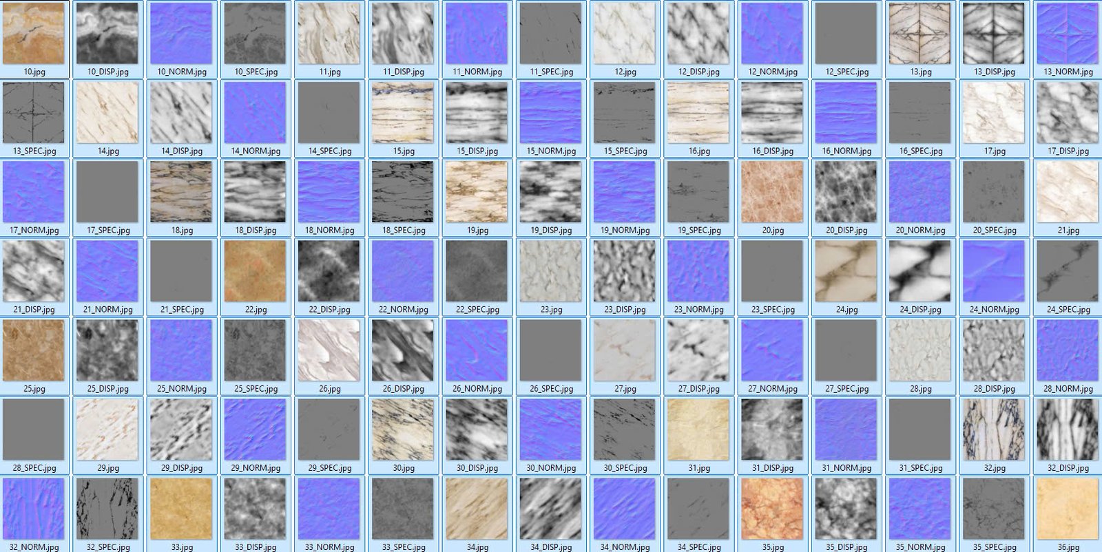 50 MAP ĐÁ GRANIT ẤM MÀU
