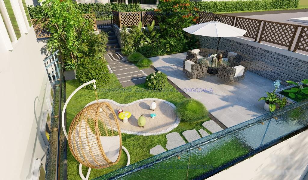 SÂN VƯỜN HIỆN ĐẠI